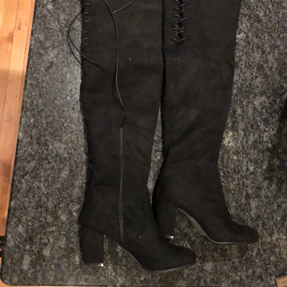 streetwear society Shoes - NWT Black suede boots size 7